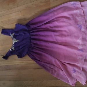 Her Universe Purple to Pink Gradient High Low Dress